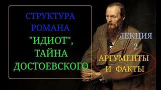 Часть 2. Ф.М. Достоевский и роман "Идиот". Структура романа "Идиот". Тайна Ф.М. Достоевского.