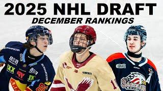 2025 NHL Draft Rankings - Top 20 December