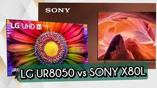 COMPARE PALING SENGIT GAMBAR NYA ‼️ LG UR8050 VS SONY x80L ‼️ MANA PLING OKEH GAMBAR NYA ‼️