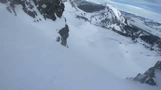 Jackson Hole Cody Bowl epic backcountry shredding some powder