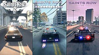 Saints Row 2 vs Saints Row The Third - Remastered vs Saints Row 4 | Comparison