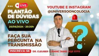 Live - Plantão de Dúvidas - junho 2024 | Dr. Cleuber