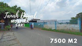 Tanah 7.500m di jl.raya Mustika Sari Mustika Jaya Kota Bekasi