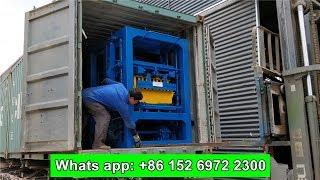 QT4-24 concrete block making machine price for sale