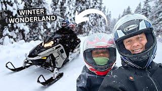 Trying Extreme Winter Sports in Montana!