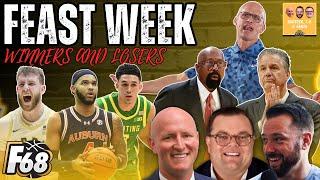 FEAST WEEK OVERREACTIONS! | Auburn and Oregon roll, UConn and Indiana fall | DTF PODCAST