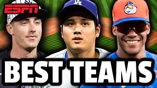 ESPN Ranked the BEST MLB TEAMS in 2025.. 