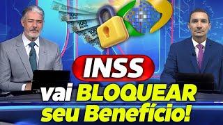 SAIU AGORA: INSS vai BLOQUEAR BENEFÍCIOS de APOSENTADOS e PENSIONISTAS