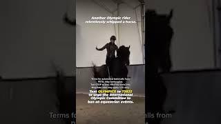 Olympic Rider Abused Horse