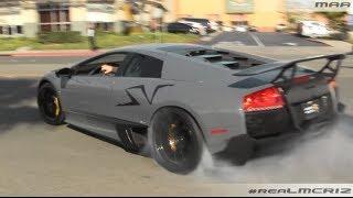 Lamborghini LP670-4 SV POWER SLIDE!!