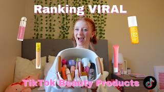 Ranking TikToks MOST VIRAL Beauty Products! *watch before you buy!*