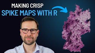 Making crisp spike maps with R