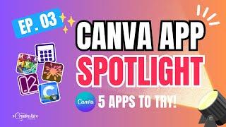 Canva App Spotlight | Ep. 3 – Activities Maker, Calendar Maker, Get Palette + More!