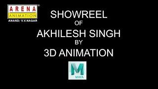 3D Animation Showreel by Akhilesh Singh - animation courses in anand