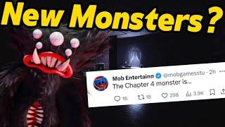 Poppy Playtime Chapter 4 Monsters Revealed? (New Info)