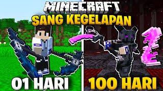 100 Hari Minecraft Tapi Aku Jadi SANG KEGELAPAN Terhebat