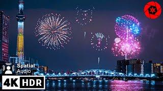 Tokyo's Most Popular Fireworks Show 2024 // 4K HDR