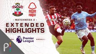 Southampton v. Nottingham Forest | PREMIER LEAGUE HIGHLIGHTS | 8/24/2024 | NBC Sports