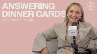 Dear Media Highlights: Answering Dinner Cards with Kenzie Elizabeth