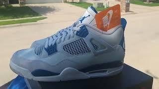 35th Anniversary Air Jordan 4'Military Blue! Colorway Finally Releases In True O.G Form! 