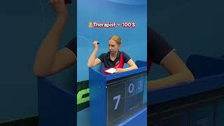 Let’s spend our money wisely, tennis players!#shorts #WinCup #TableTennis