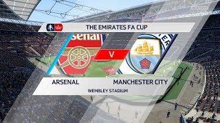 FIFA 19 | Arsenal vs Manchester City - Full FA Cup Final Gameplay  (Xbox One X)