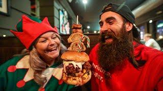 24 HOURS EATING FESTIVE FAST FOOD SPECIALS | BeardMeatsFood