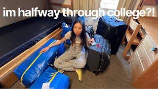 UCLA FINALS WEEK & COLLEGE MOVE OUT VLOG ️ study with me, packing up, goodbye sophomore year