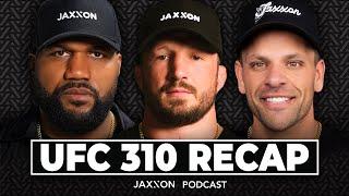 UFC 310 Recap with Rampage Jackson, TJ Dillashaw, and Bear Degidio