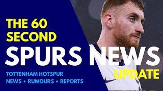 THE 60 SECOND SPURS NEWS UPDATE: Kulusevski OUT For at Least TWO Games, Three Players Returning!