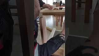 Собираем тумбочку, удается пока не очень