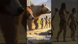 The Bear That Hunted Us: A Prehistoric Predator #shorts