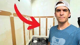 I cant believe I made this mistake! My WIFE was Right and I was WRONG! The bathroom is back on track