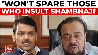 Maharashtra CM Fadnavis Threatens Legal Action Against Abu Azmi Over Shambhaji Remarks | India Today