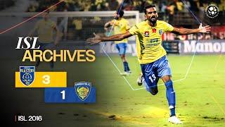 ISL Archives | Kerala Blasters FC 3-1 Chennaiyin FC