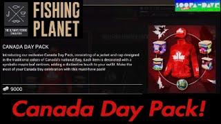 Fishing Planet Canada Day Pack