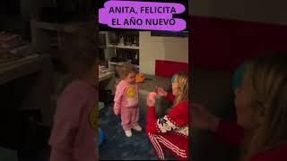  Anita, la hija de Ana Obregón, da la bienvenida al Año Nuevo 