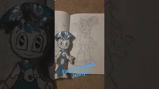 MLaaTR official sketchbook: Exo-Skin Jenny (first appearance)