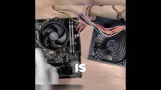 How to Test Motherboard & PSU #shorts