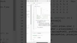 Best time to buy and sell stock  - Deutsch #coding #algorithms #programming