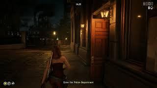 Red Dead Evil leather cowgirl kill men