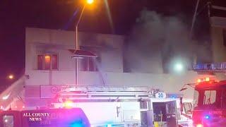 Commercial Building Fire on South Orange Avenue in Newark, Part 2