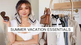 10 closet essentials I always pack for Summer Vacation ️ | summer outfit ideas 2023 | Miss Louie