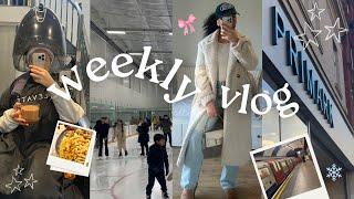 WEEKLY VLOG| moving back to London, IKEA room renovating, shopping, hair appointment and iceskating