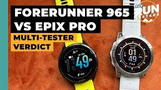 Garmin Forerunner 965 vs Garmin Epix Pro: Which AMOLED Garmin should you get?