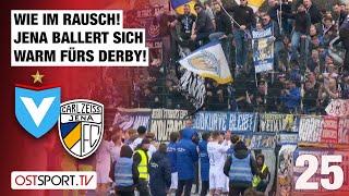 Wie im Rausch! Jena ballert sich warm fürs Derby: Viktoria Berlin - CZ Jena | Regionalliga Nordost