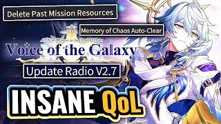 Honkai: Star Rail Announced Some AMAZING QoL Updates Coming in 2.7!! (HSR Update Radio V2.7)