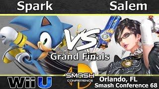 Instinct Spark (Sonic) vs. MVG|Salem (Bayonetta) - Wii U Grand Finals - SC:68