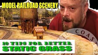 Model Railroad Scenery: 10 Tips for Better Static Grass