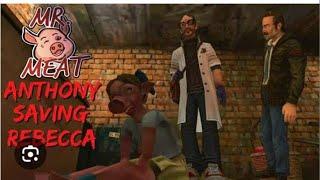 Mr meat part 1| saving Rebecca| full gameplay| p spider gaming